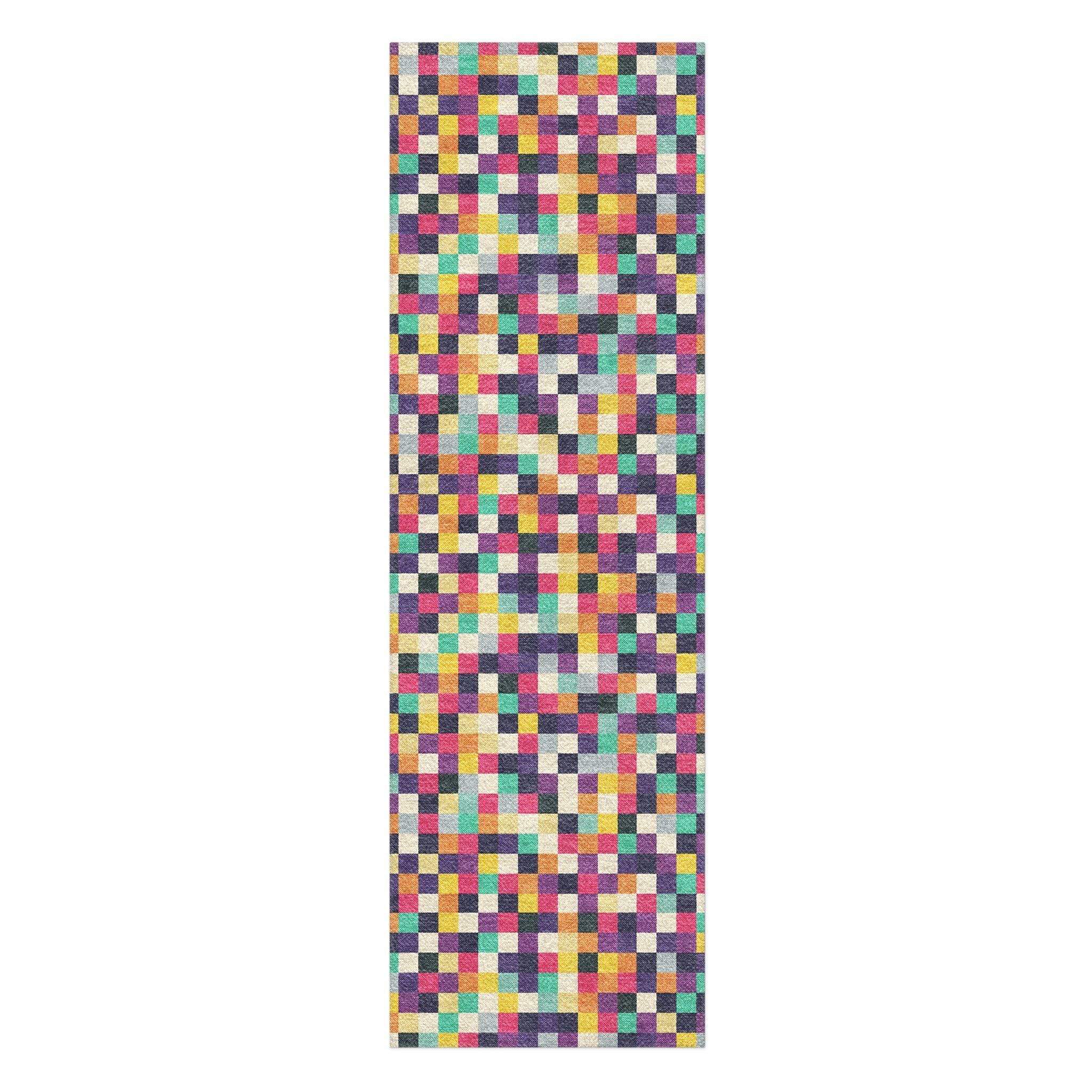 Pixel Monster Rug Pixel Mosaic Multicolor Area Rug – Undrfoot Rugs
