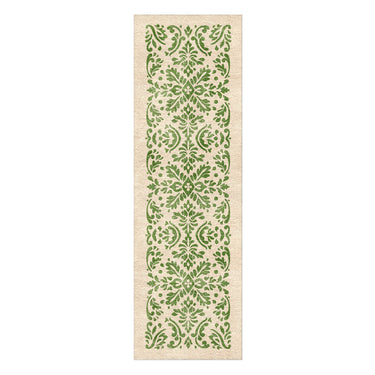 Floranna Ivory Green in 2.5' x 8' Runner Size