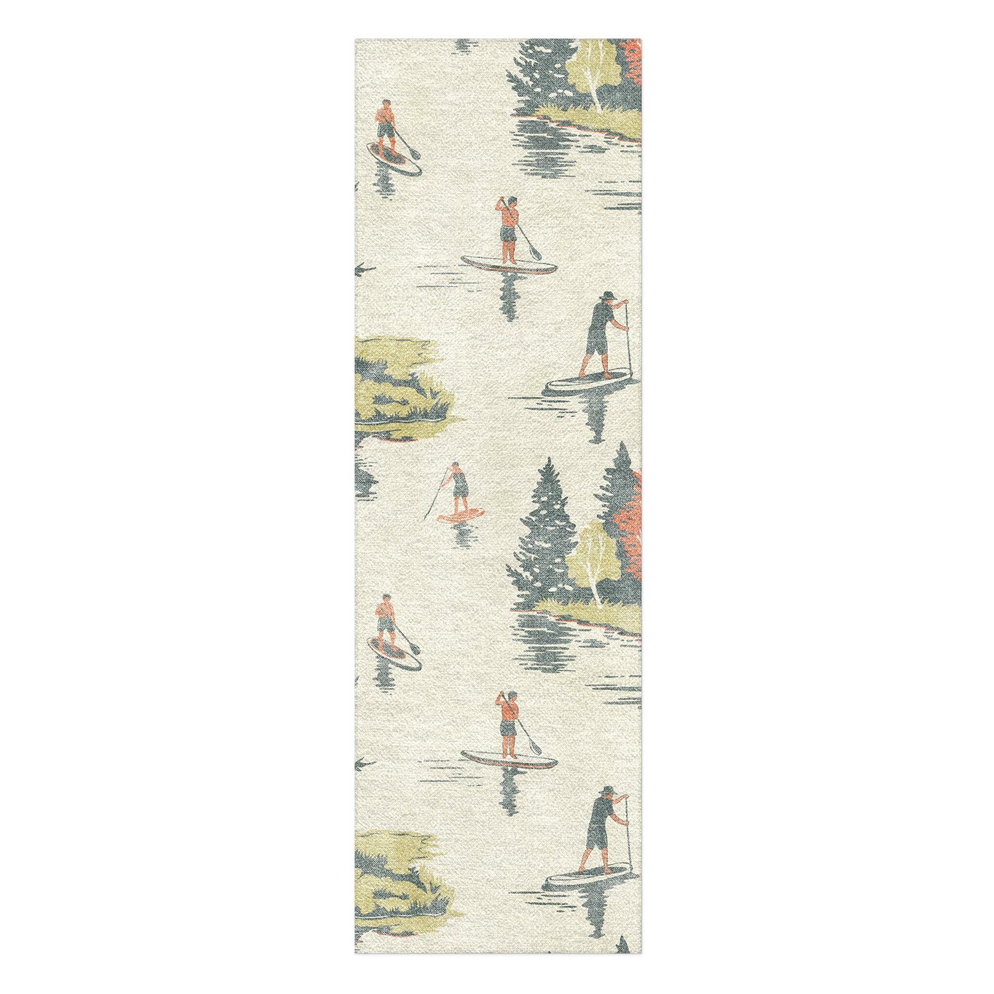 Springboard Rug Paddleboard Party Area Rug – Undrfoot Rugs