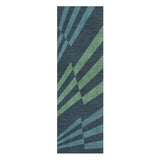 Prisma Blue & Green in 2.5' x 8' Runner Size