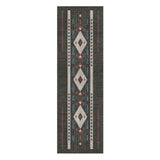 Zosia Black in 2.5' x 8' Runner Size