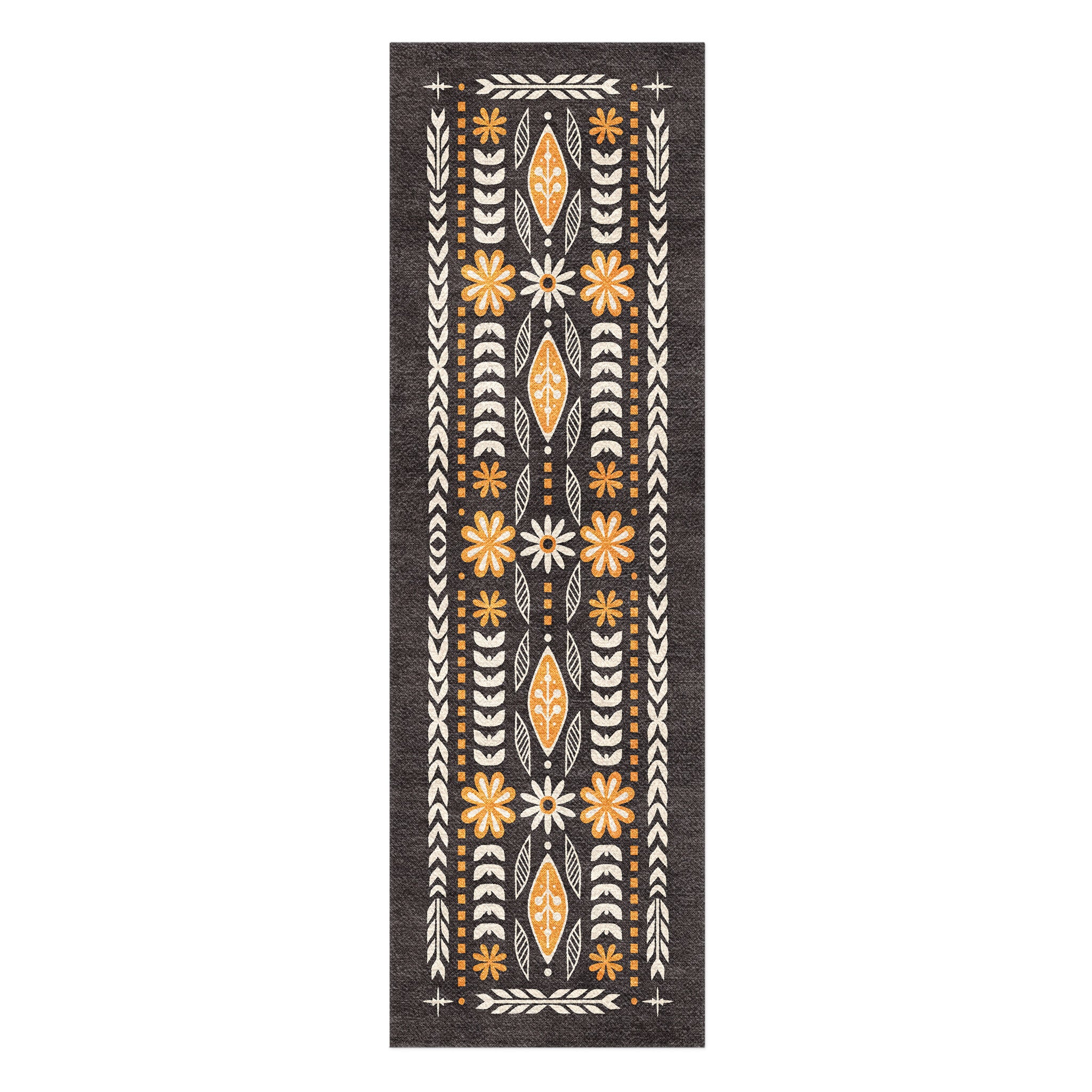 Topanga Black & Yellow Area Rug – Undrfoot Rugs