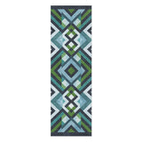 Sonora Blue & Green in 2.5' x 8' Runner Size