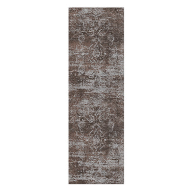 Bennett Brown & Grey in 2.5' x 8' Runner Size