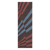 Prisma Maroon & Sky in 2.5' x 8' Runner Size