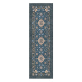 Miriam Navy & Gold in 2.5' x 8' Runner Size