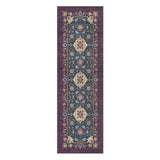 Miriam Navy & Purple in 2.5' x 8' Runner Size