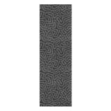 Kiva Charcoal Grey in 2.5' x 8' Runner Size