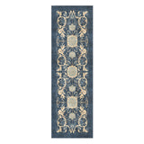 Belinda Navy & Ivory in 2.5' x 8' Runner Size