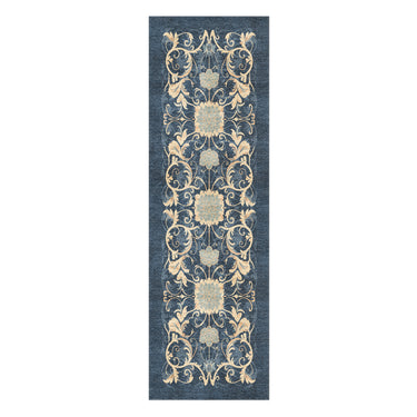 Belinda Navy & Ivory in 2.5' x 8' Runner Size