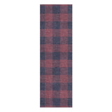 Buffalo Plaid Maroon & Navy in 2.5' x 8' Runner Size