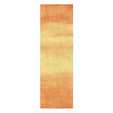 Jacinda Watercolor Red-Orange Ombre in 8x2 5ft Size