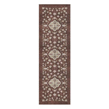 Fenwick Maroon & Gold in 2.5' x 8' Runner Size