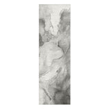 Zephyr Watercolor Grey in 2.5' x 8' Runner Size