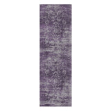 Bennett Purple & Grey in 2.5' x 8' Runner Size