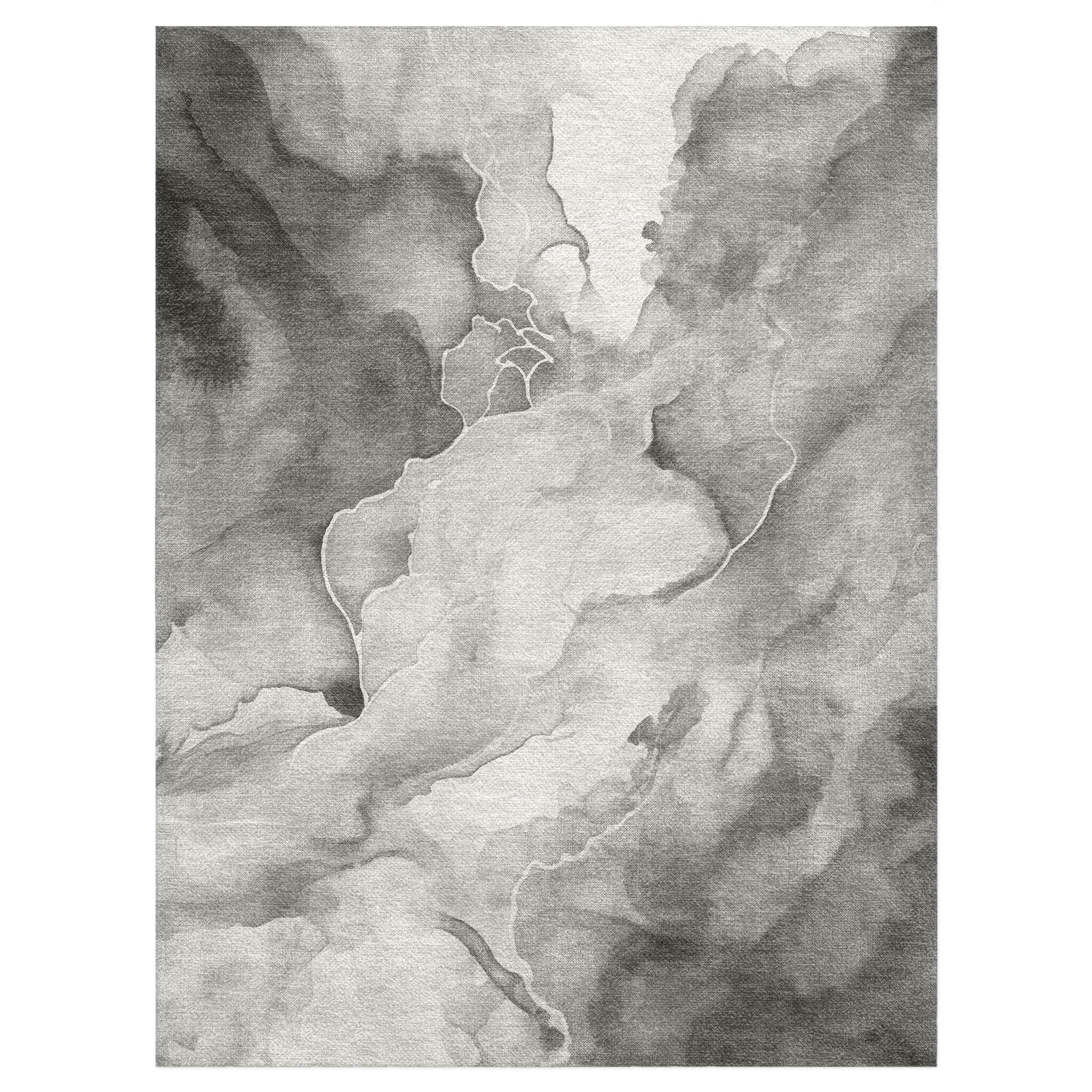 Inkwell Rug Zephyr Watercolor Inkwell Area Rug – Undrfoot Rugs