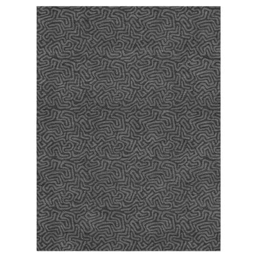 Kiva Charcoal Grey in 6' x 9' Size