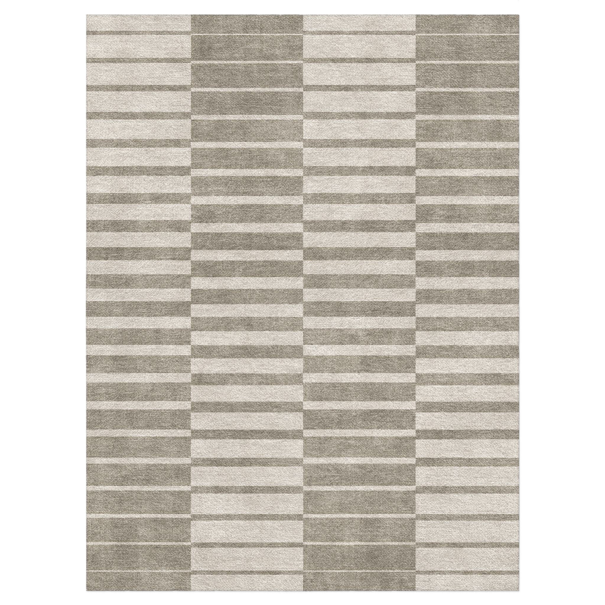 Taupe Entry Rug Spectra Taupe Area Rug – Undrfoot Rugs