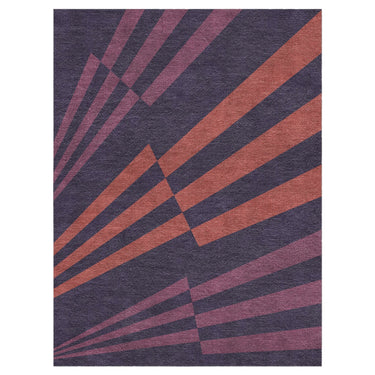 Prisma Purple & Coral in 6' x 9' Size