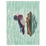 Floating Wood Duck in 6' x 9' Size