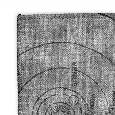 Solar System Grey & Black Mockup Square Detail