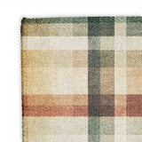 Madras Plaid Taupe & Green Mockup Square Detail