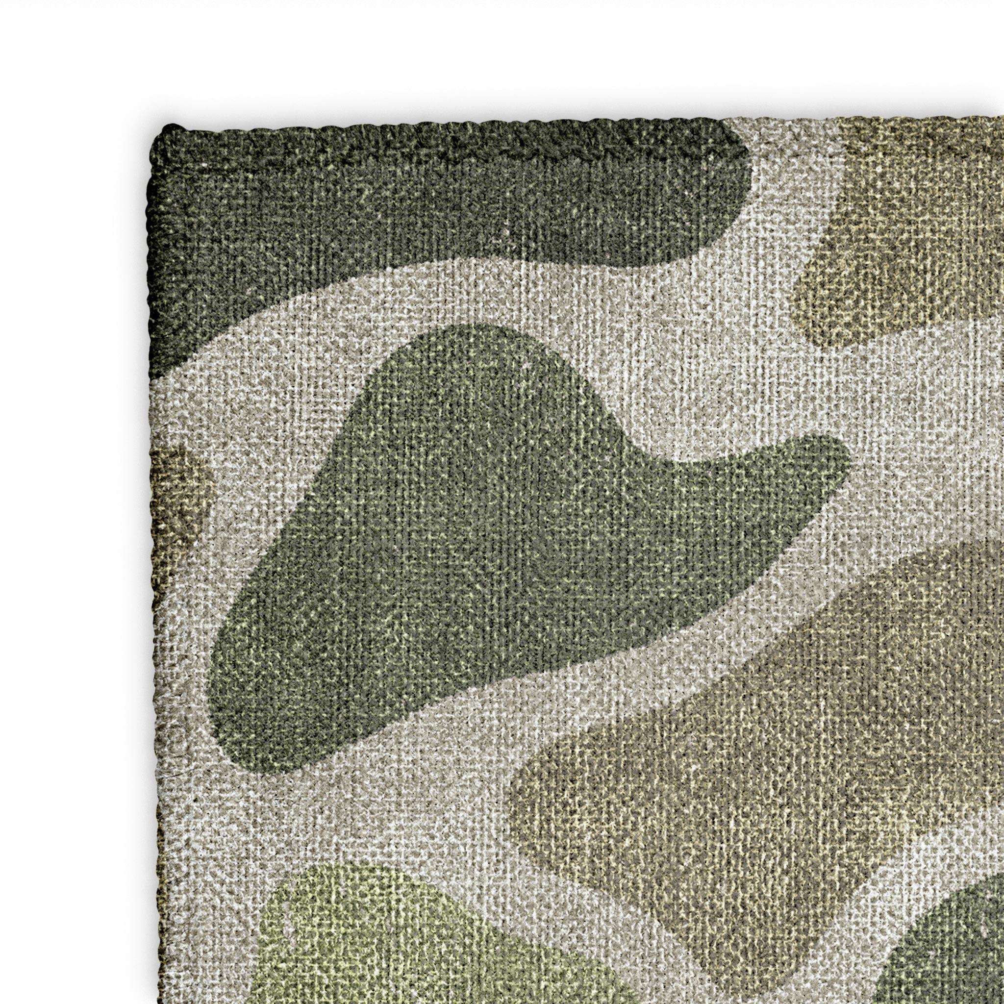 Camo Round Rug Duck Camo Green Area Rug – Undrfoot Rugs
