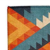 Zareen Blue & Orange Mockup Square Detail