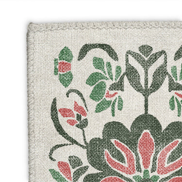 Georgiana Green & Deep Cerise Mockup Square Detail