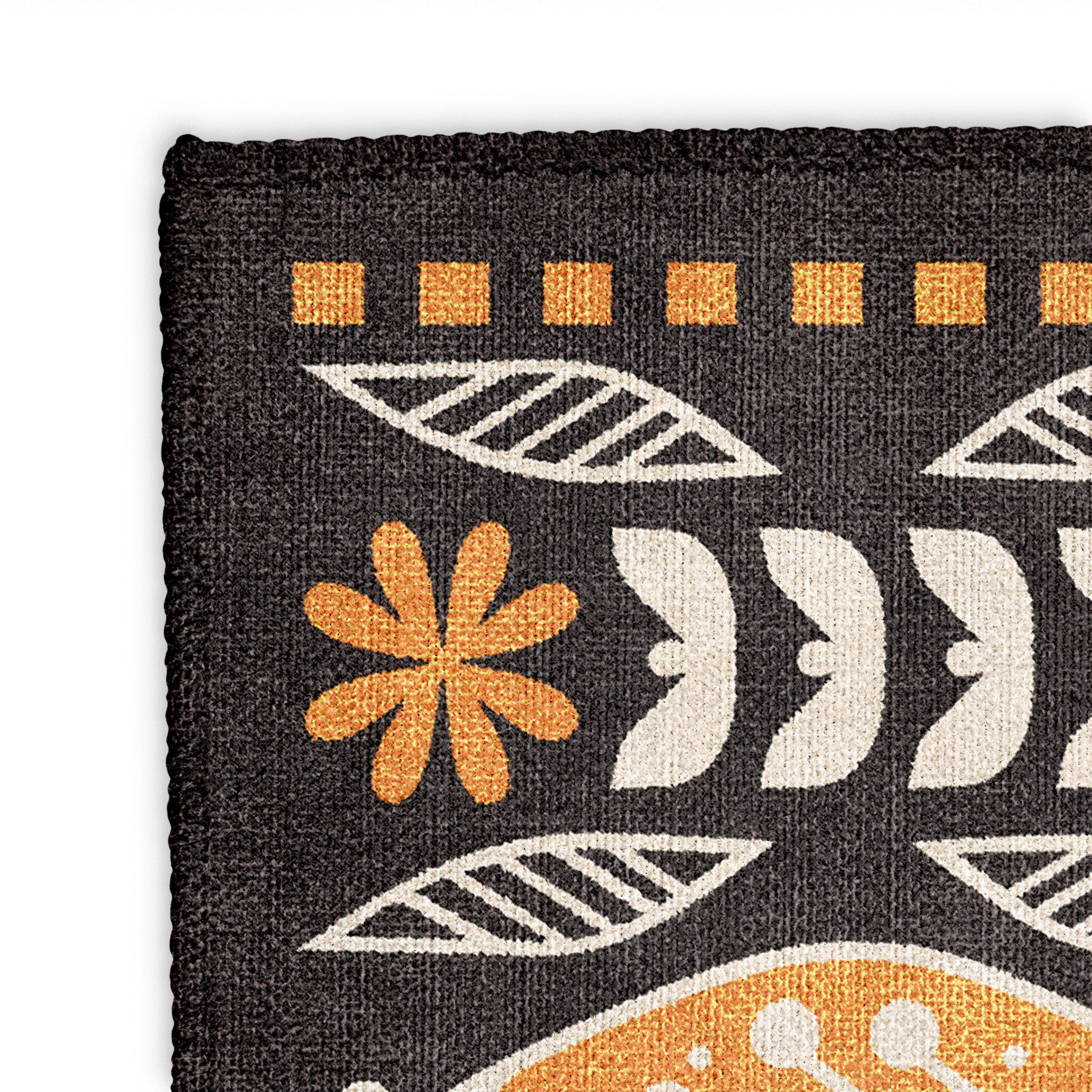 Topanga Black & Yellow Area Rug – Undrfoot Rugs