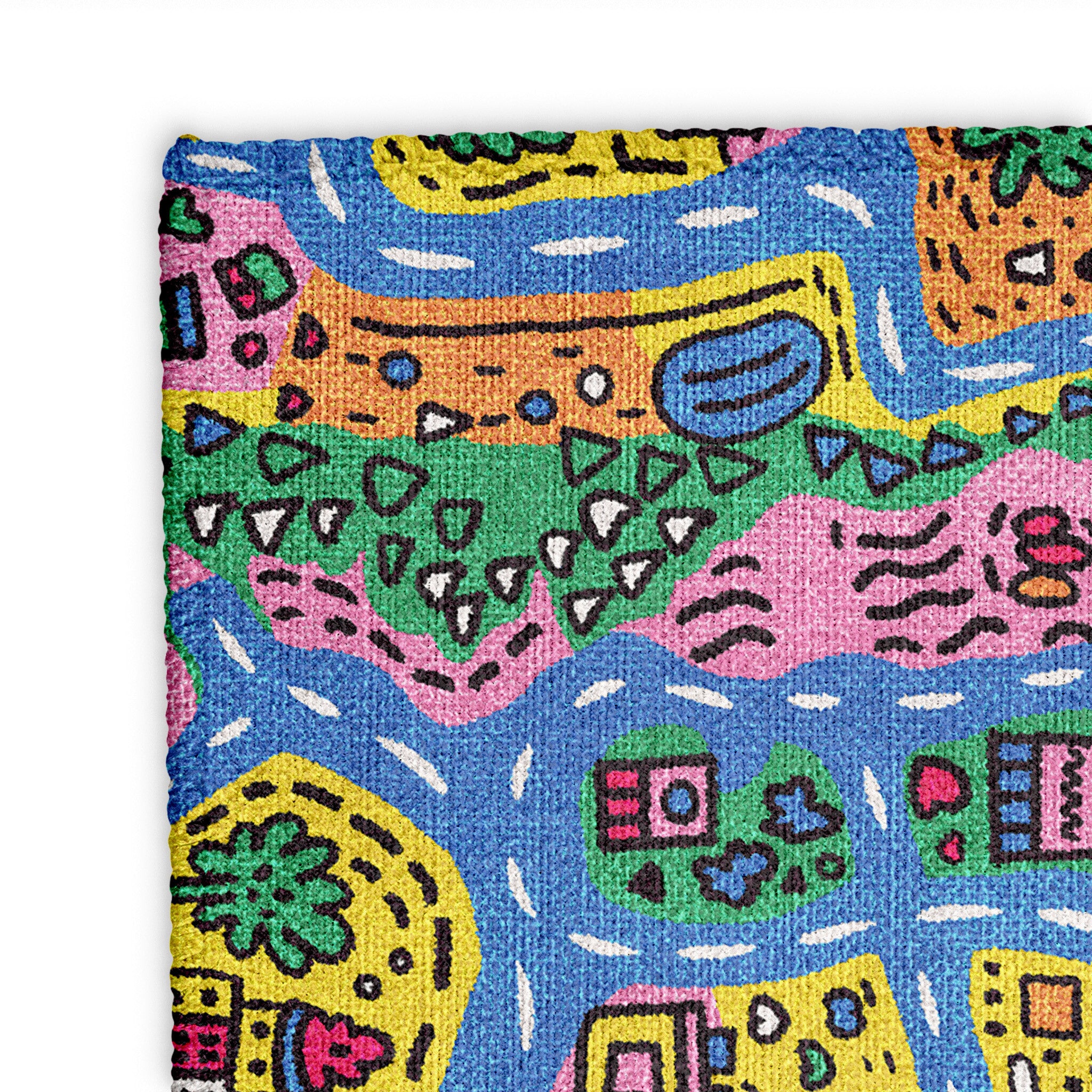 Sectional Map Rug Kid's Road Map Area Rug – Undrfoot Rugs