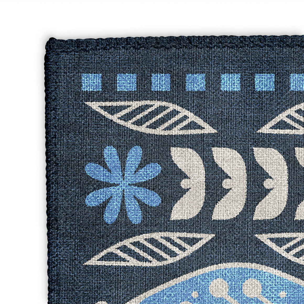 Topanga Navy & Columbia Area Rug