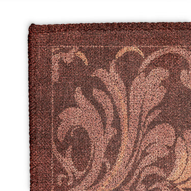 Agnes Damask Deep Amaranth Red Mockup Square Detail