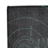 Solar System Dark Charcoal & Teal Mockup Square Detail