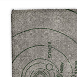 Solar System Taupe & Forest Mockup Square Detail
