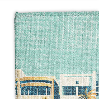 Art Deco Beach Mockup Square Detail