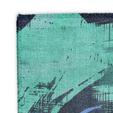 Tethys Navy & Seafoam Mockup Square Detail