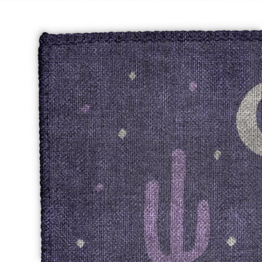 Desert Coyote Eggplant & Dusty Purple Mockup Square Detail