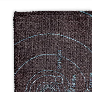 Solar System Burgandy & Powder Blue Mockup Square Detail