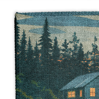 Adirondack Laskeside Cabin Mockup Square Detail