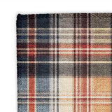 Monaghan Plaid Blue & Red Mockup Square Detail