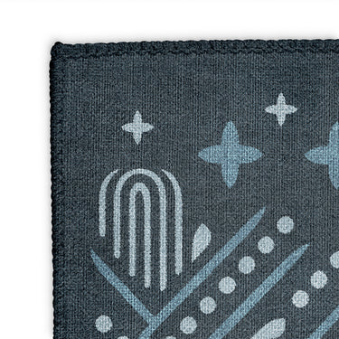 Durand Navy Blue Mockup Square Detail