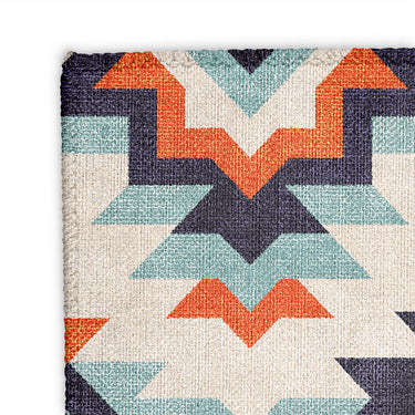 Dakota Blue & Orange Mockup Square Detail