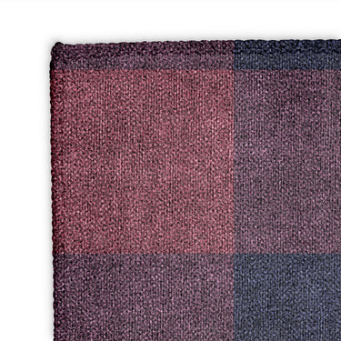 Buffalo Plaid Maroon & Navy Mockup Square Detail