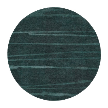 Felix Bleach Dye Deep Teal in 5' Round Size