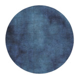 Andromeda Watercolor Navy in 5' Round Size