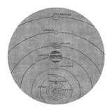 Solar System Grey & Black in 5' Round Size