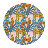 Tropical Cheetahs in 5' Round Size