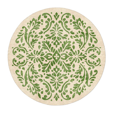 Floranna Ivory Green in 5' Round Size