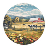 Vermont Spring Farmlife in round-5ft Size